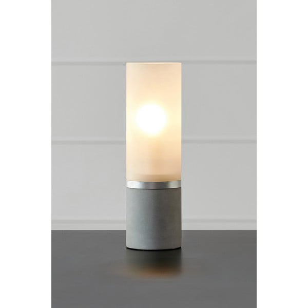 Veioză albă/gri din beton (înălțime 30 cm) Molo – Markslöjd-image-1