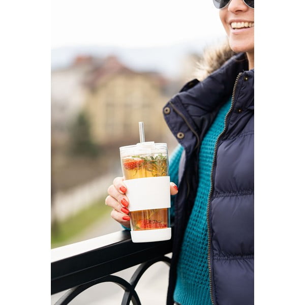 Cană termos albă 600 ml Fuori – Vialli Design-image-4