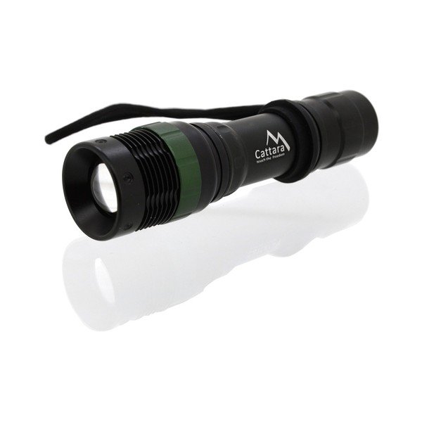 Lanternă LED Cattara ZOOM, negru-image-2
