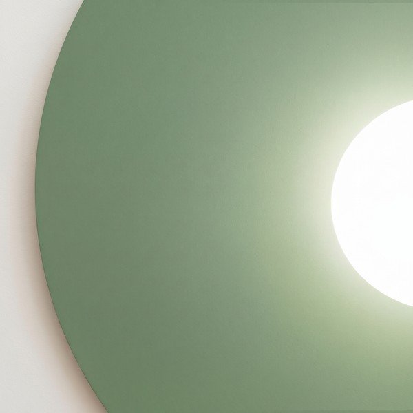 Aplică de perete verde salvie din metal ø 50 cm AKE – Thoro-image-3