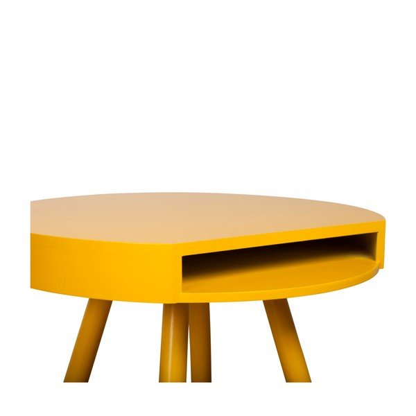 Masă Hide & Seek, galbenă -image-1