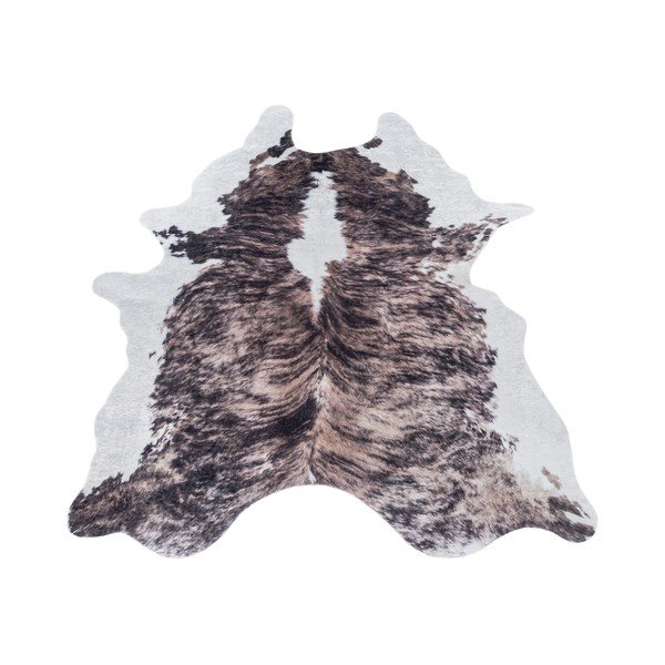 Covor din piele maro închis sintetic 100x135 cm Etosha – Ayyildiz Carpets-image-3