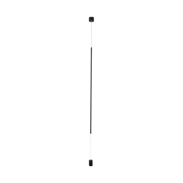 Lampadar negru mat LED din aluminiu (înălțime 300 cm) Elettra – Nova Luce