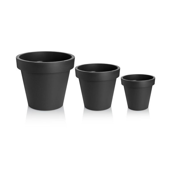 Ghiveci din plastic ø 29 cm Metro Twist – Gardenico-image-4