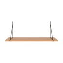 Raft în culoare naturală cu aspect de lemn de frasin 80 cm Chiba – House Nordic