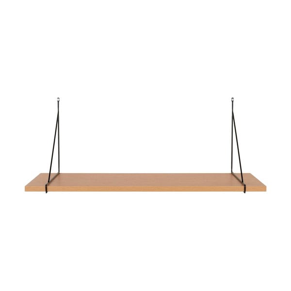 Raft în culoare naturală cu aspect de lemn de frasin 80 cm Chiba – House Nordic