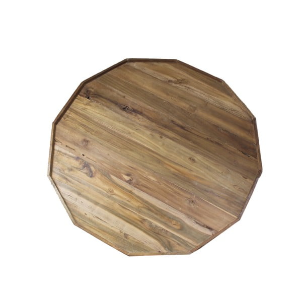 Măsuță de cafea din lemn de tec HSM Collection Diamond, Ø 90 cm-image-4