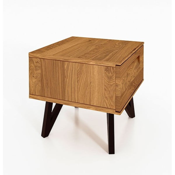 Noptieră din lemn de stejar Golo - The Beds-image-3