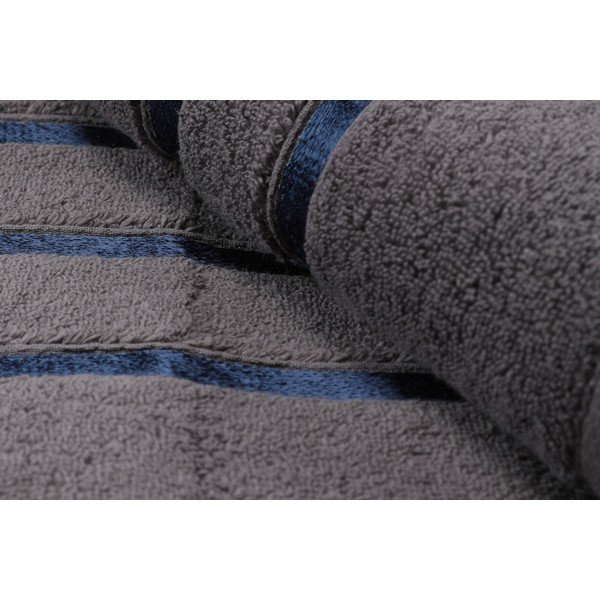 Set 2 prosoape din bumbac Foutastic Dolce, 70 x 140 cm, gri-image-1