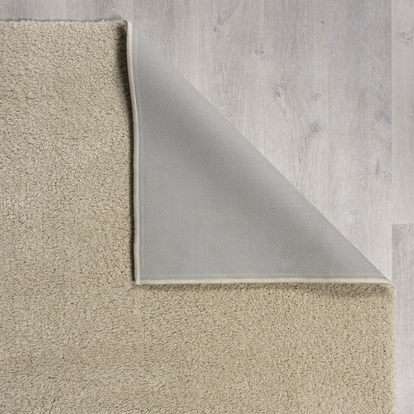 Covor bej lavabil din fibre reciclate 200x290 cm Fluffy – Flair Rugs-image-2