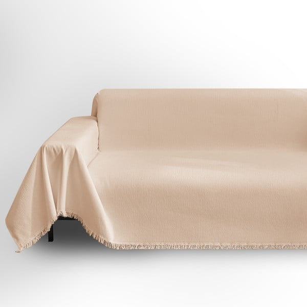 Husă bej pentru canapea cu 4 locuri Talo – Filumi