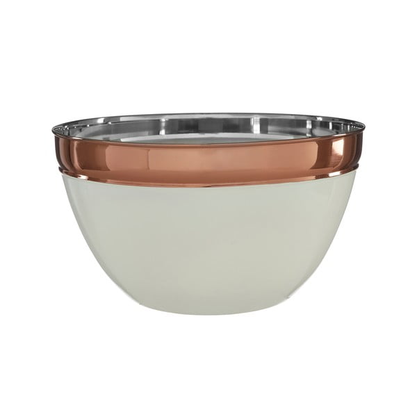 Bol arămiu/bej din oțel inoxidabil ø 26 cm Prescott – Premier Housewares