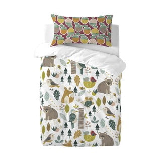 Lenjerie de pat din bumbac pentru copii Moshi Moshi Harvestwood, 115 x 145 cm