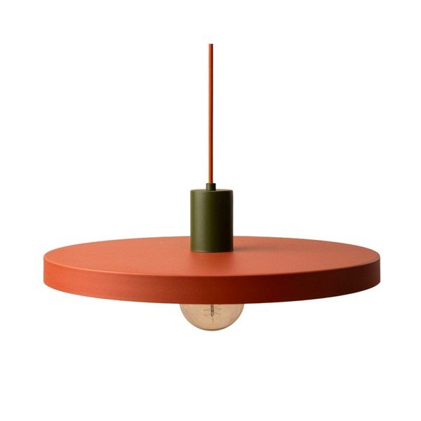 Lustră cărămizie din metal ø 40 cm Ori – Micadoni 