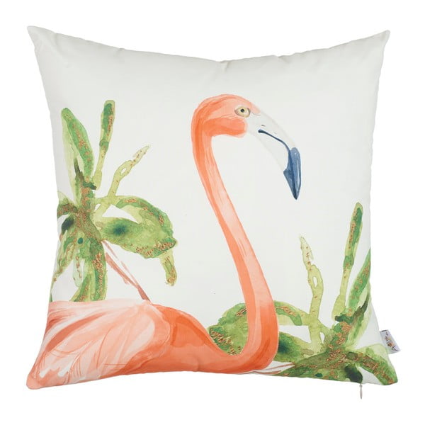 Față de pernă Mike & Co. NEW YORK Flamingo Paradiso, 43 x 43 cm