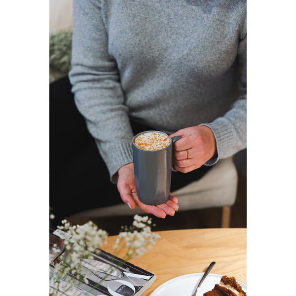 Căni gri 2 buc. din gresie 330 ml Fuori – Vialli Design-image-1