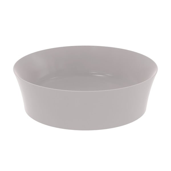 Chiuvetă gri deschis rotundă din ceramică ø 40 cm Ipalyss – Ideal Standard