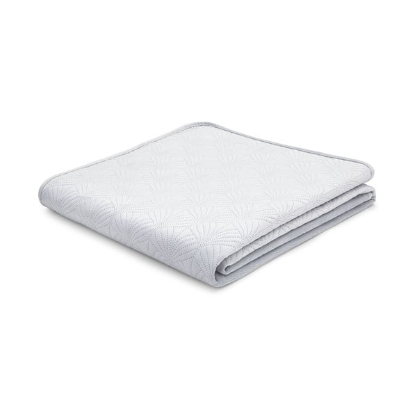 Cuvertură gri pentru pat dublu 220x230 cm Art Deco Pearl - Catherine Lansfield-image-2