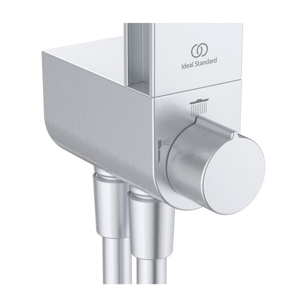 Set de duș argintiu mat din metal 110 cm ALU+ – Ideal Standard-image-2