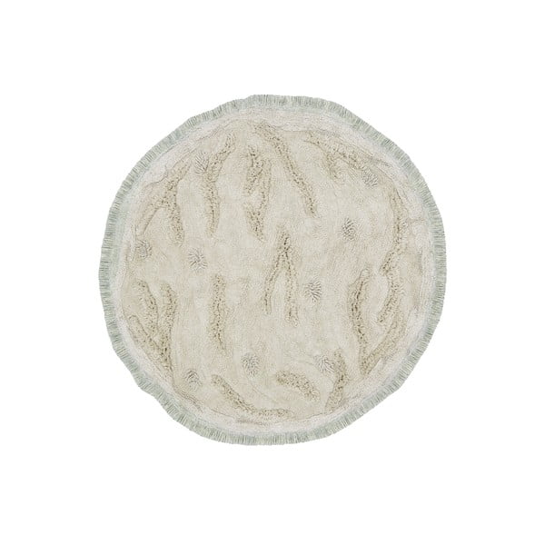 Covor de joacă pentru copii bej din bumbac ø120 cm Island – Lorena Canals-image-3