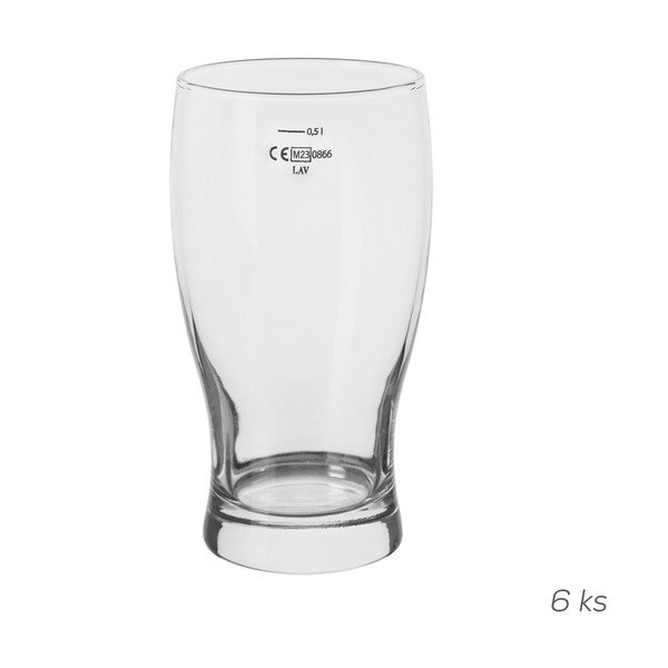Pahare 6 buc. 500 ml Belek – Orion-image-2