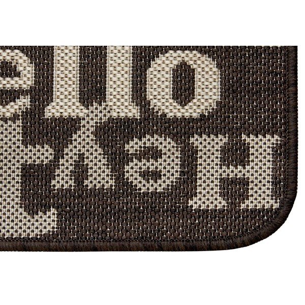 Covoraș intrare Hanse Home Weave Bonjour, 50x80 cm, maro-image-1