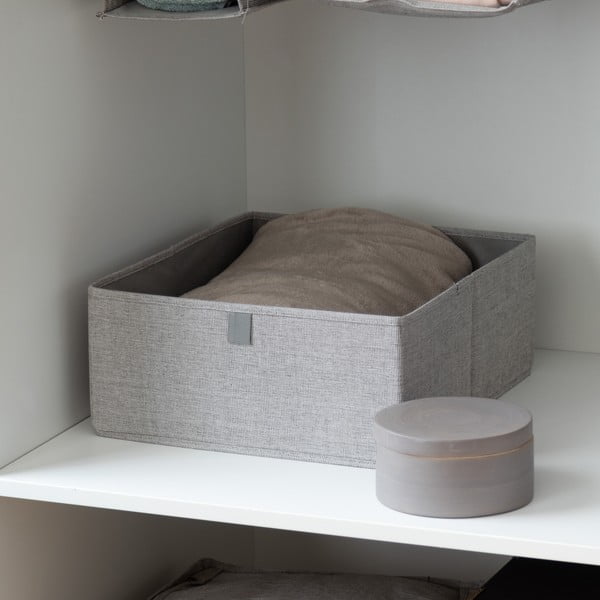 Cutie de depozitare gri Compactor Oxford, 56 x 36 cm-image-1