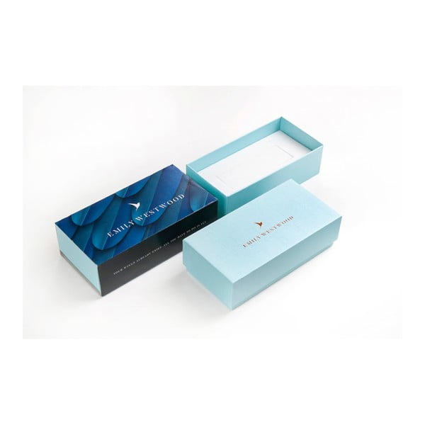 Ceas damă, curea metalică Emily Westwood Miliya, negru-image-1