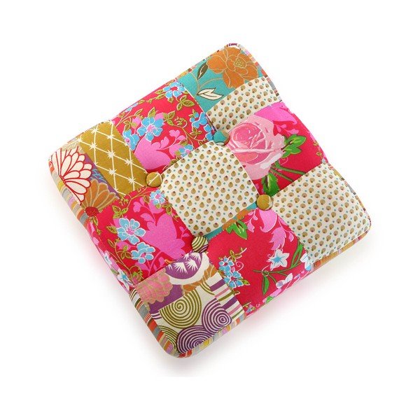 Taburet Versa Patchwork, colorat-image-2
