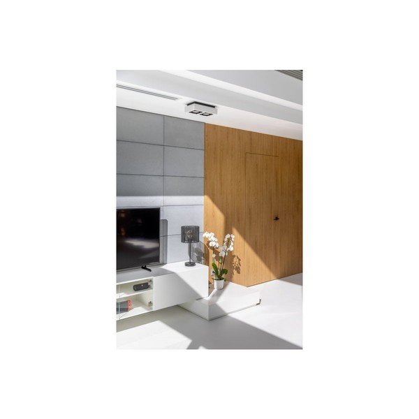 Plafonieră albă cu abajur din metal 34x18,5 cm Loid – GTV-image-4