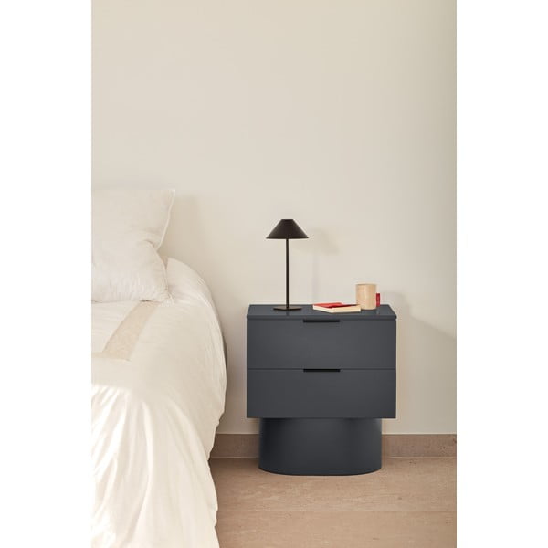 Noptieră gri antracit Totem – Teulat-image-1