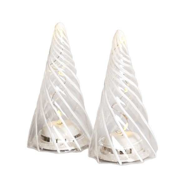 Decorațiune luminoasă de Crăciun 2 buc. ø 6 cm Vilma – Sirius