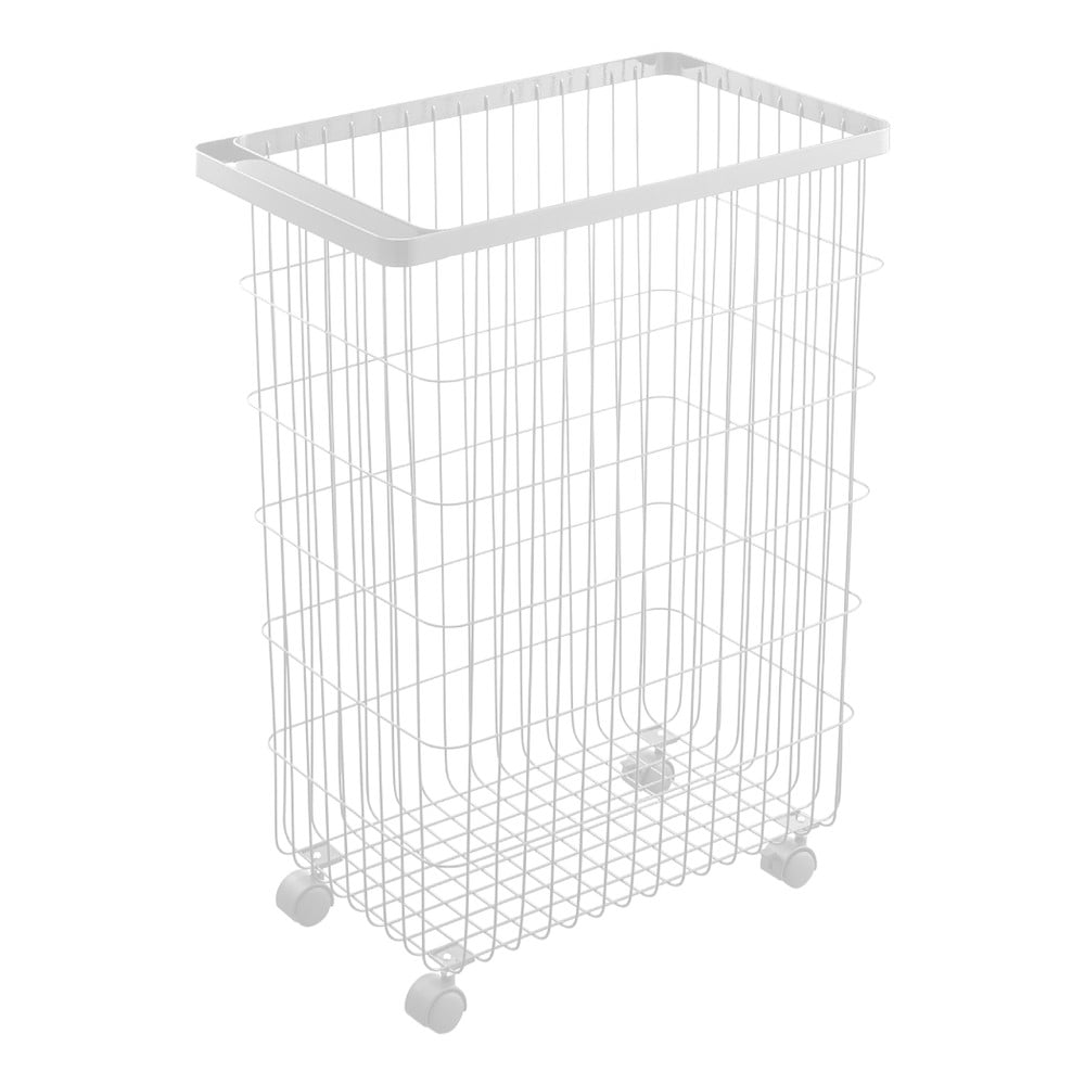 Coș de rufe alb din metal 55 l Tower – YAMAZAKI
