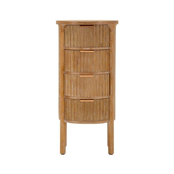 Dulap în culoare naturală din lemn de brad 38x82x33,5 cm Gothenburg – Mauro Ferretti
