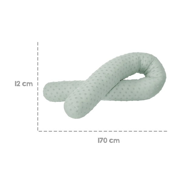 Pernă  pentru alăptat verde Lil Planet – Roba-image-4