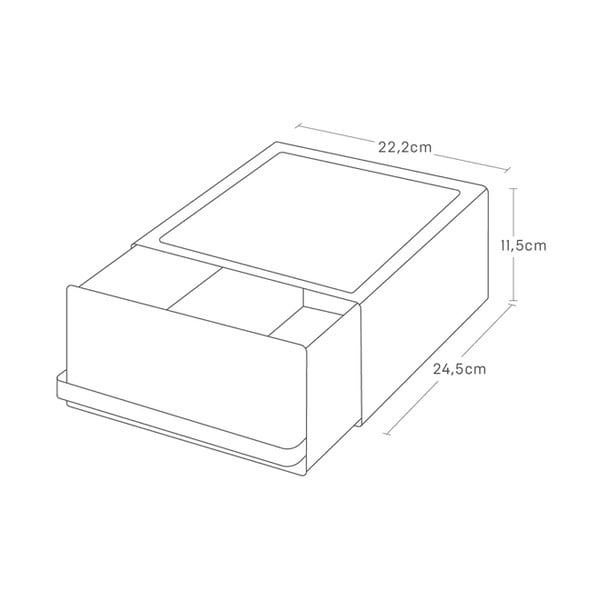 Cutie pentru ceai neagră Tower – YAMAZAKI-image-3