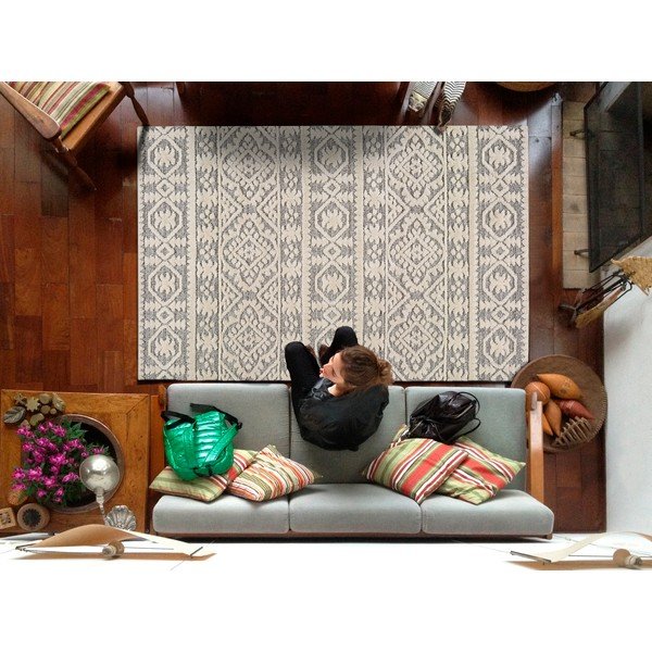 Covor Universal Piazza Ornament, 80 x 150 cm, bej-image-1