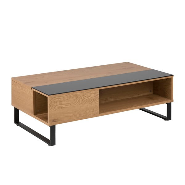 Măsuță de cafea neagră 110x60 cm Azalea - Actona-image-3