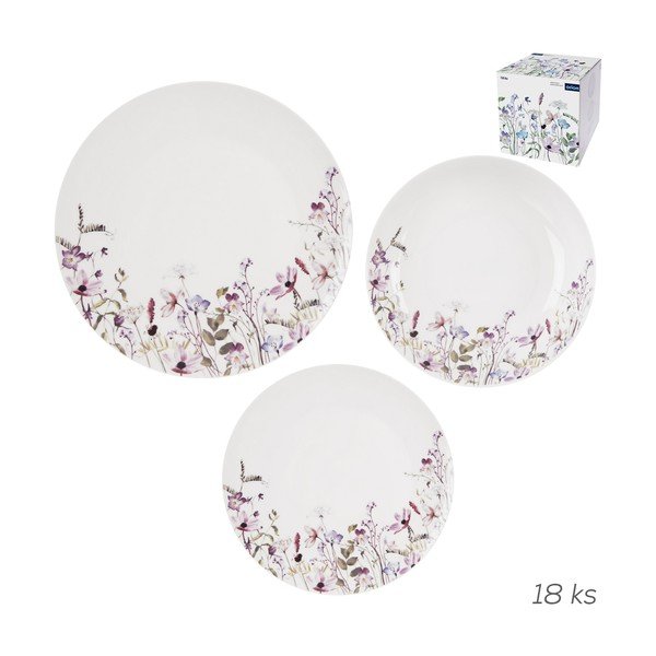 Serviciu de masă 18 buc. din porțelan Louka – Orion-image-3