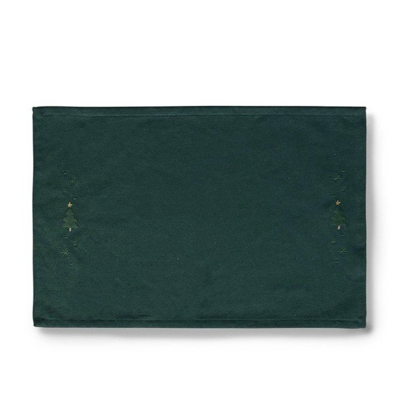 Suport pentru farfurii din amestec de bumbac 30x43 cm  cu model de Crăciun Christmas Fable – JUNA