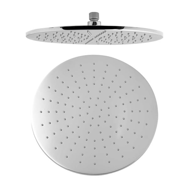 Cap de duș argintiu lucios din alamă ø 30 cm – Sapho