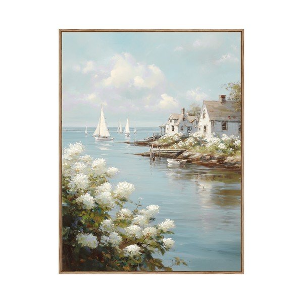 Tablou cu ramă imprimat 60x80 cm Quiet Bay – Styler