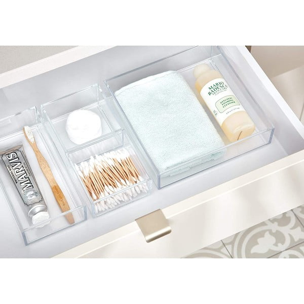 Organizator transparent iDesign Clarity, 20 x 20 cm-image-2