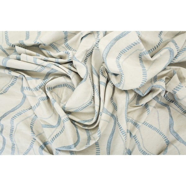 Draperie galben-albastru 140x245 cm Arcade – Mendola Fabrics-image-1