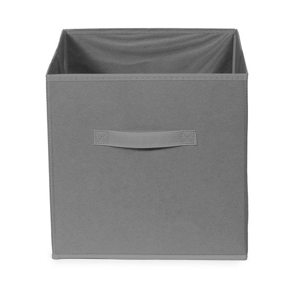 Cutie de depozitare gri închis din plastic 31x31x31 cm – Compactor