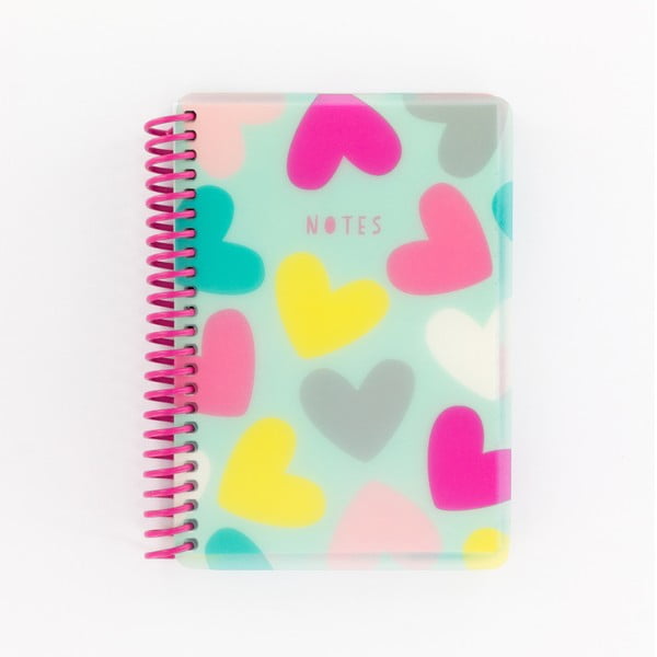 Caiet A6 GO Stationery Hearts Summer