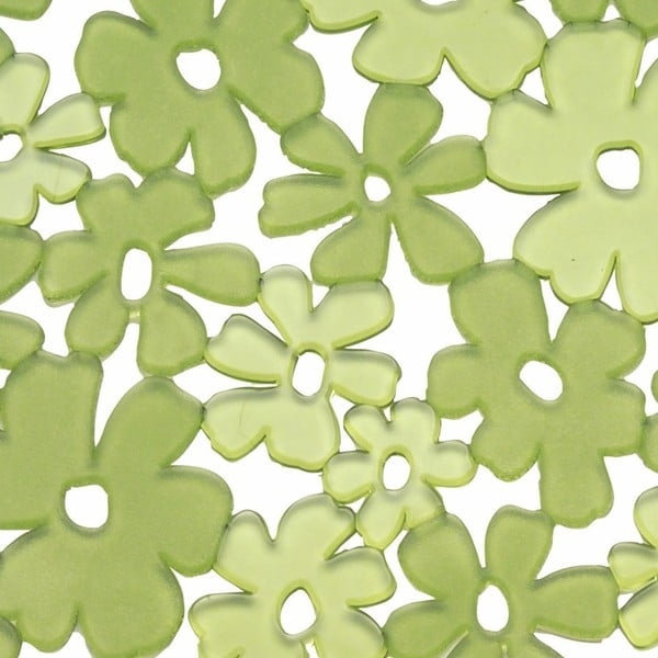 Protecție pentru chiuvetă iDesign Blumz, verde-image-1