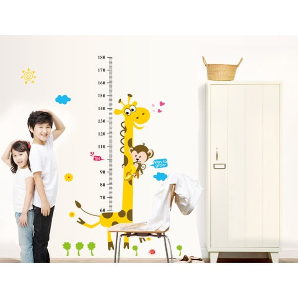 Autocolant de perete pentru camera copiilor Ambiance Animals of the World