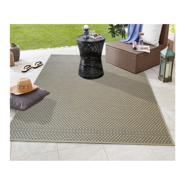 Covor potrivit pentru exterior Floorita Pallino Grey, 130 x 190 cm, gri-image-4