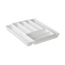 Organizator sertar pentru tacâmuri din plastic 39,7 x 34 cm Domino - Rotho